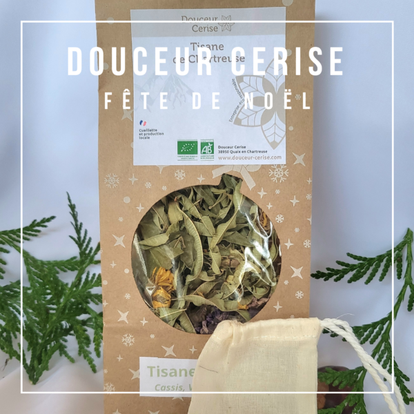 tisane de noel et sachet bio